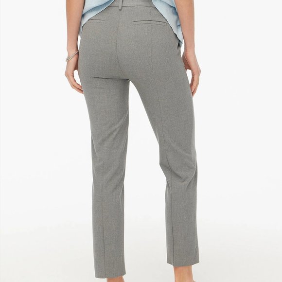 J. Crew Slim Cropped Ruby Pant in Stretch Twill - Picture 3 of 7